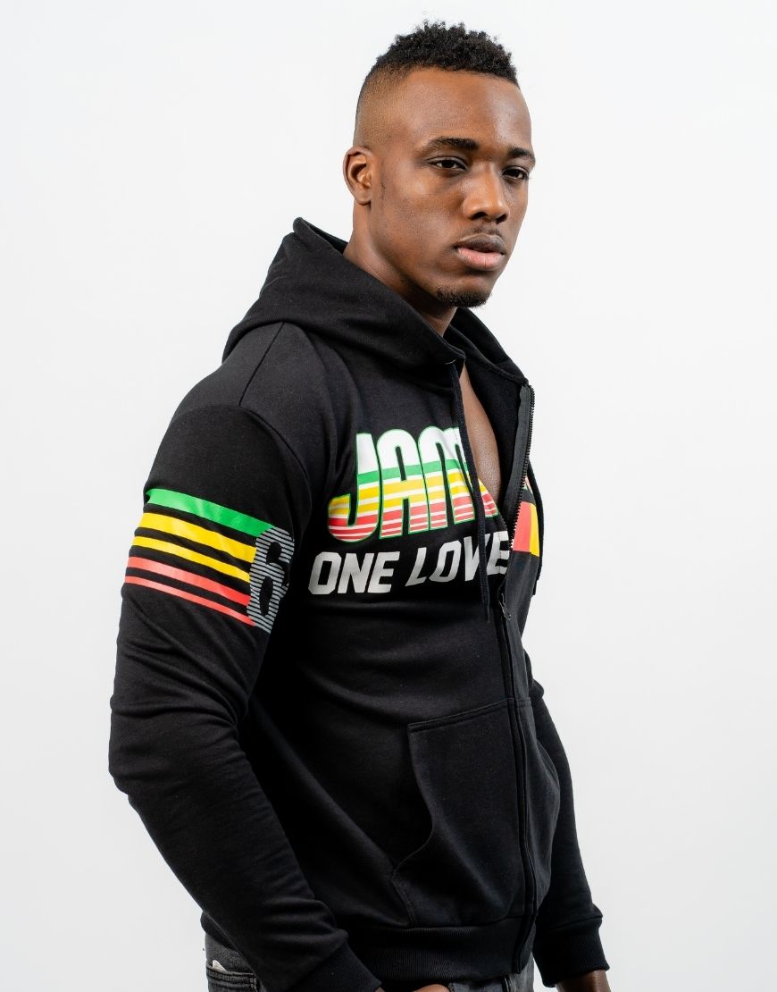JAMAICA ONE- LOVE FAST TRACK PULLOVER
