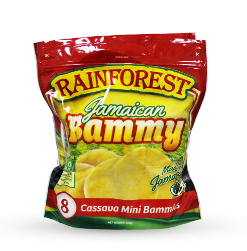 Rainforest Jamaican Bammy set of 3