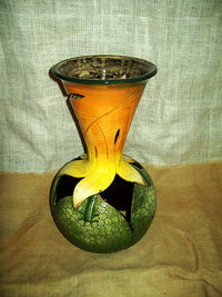 Lrg Cut Breadfruit Vase