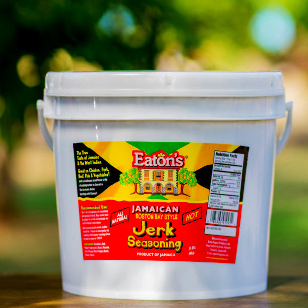 EATON’S JAMAICAN JERK SEASONING – BOSTON BAY STYLE – 9 LBS