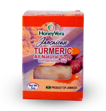 Honey Vera Turmeric  soap - Sweet Jamaica Shopping