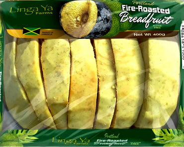 Fire roast breadfruit - Sweet Jamaica Shopping