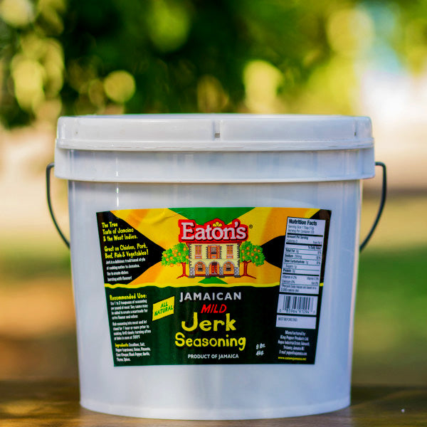 EATON’S JAMAICAN JERK SEASONING – MILD – 9 LBS