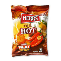 Herr's Red Hot P/Chips 12 units