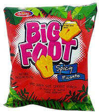 Holiday Big Foot Cheese Snack (Spicy) 12 pack