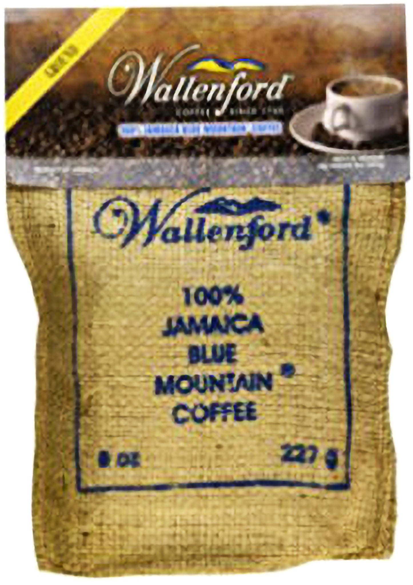 8oz Jute Bag Jamaca Blue Mountain Coffee  WB