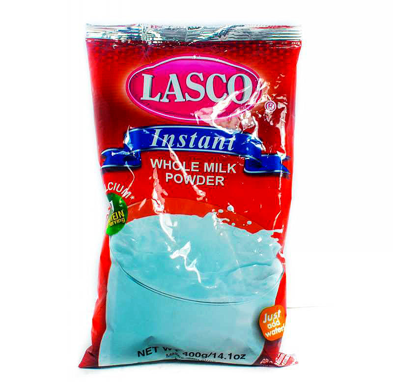 LASCO INSTANT WHOLE MILK POWDER 80G set of 3