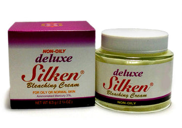 DeLuxe Silken Non-oily Bleaching Cream 2.25 oz - Sweet Jamaica Shopping