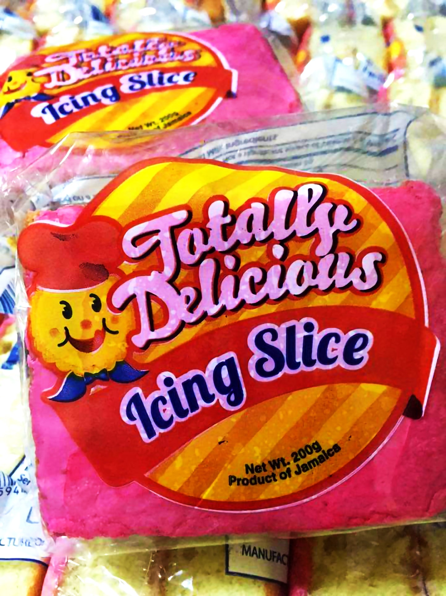 Totally Delicious icing Slice Cake - Sweet Jamaica Shopping