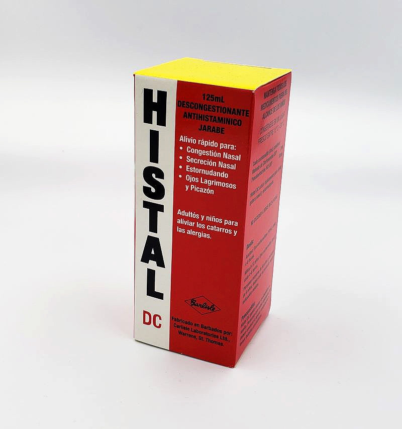 Histal DC Cough Syrup (125ml) - Sweet Jamaica Shopping