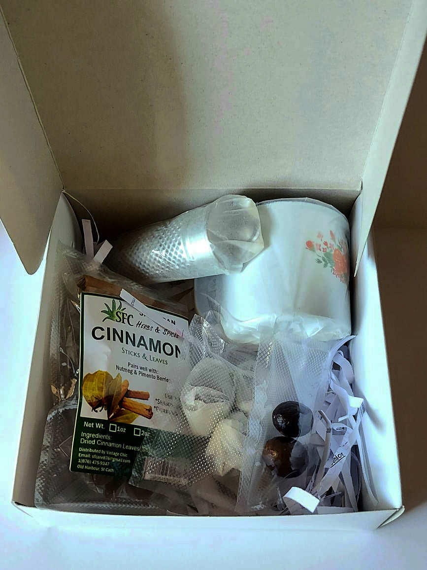 Chocolate tea box