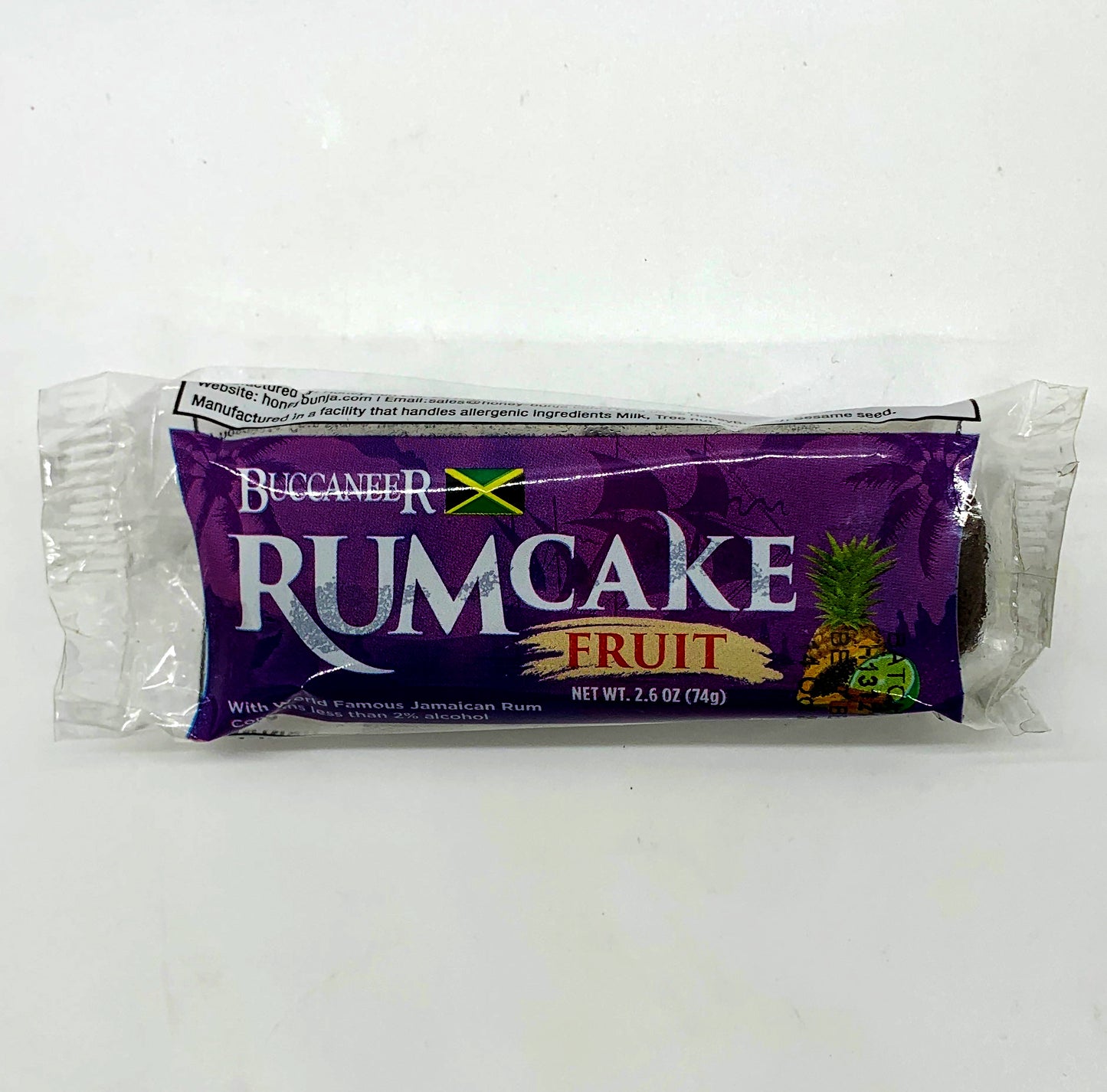 Buccaneer Pocket Size Rum Cake (set of 3)- Fruit - Sweet Jamaica Shopping