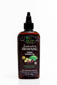 Jamaica Browning Coffee Tanning Oil – 4oz