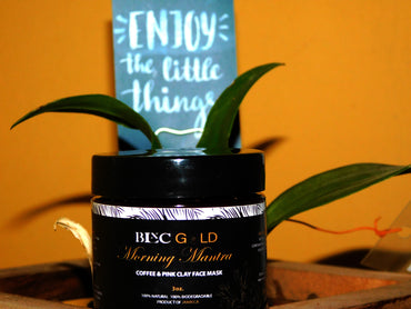 Morning Mantra - Coffee and Pink Clay Mask - 3 oz - Sweet Jamaica Shopping