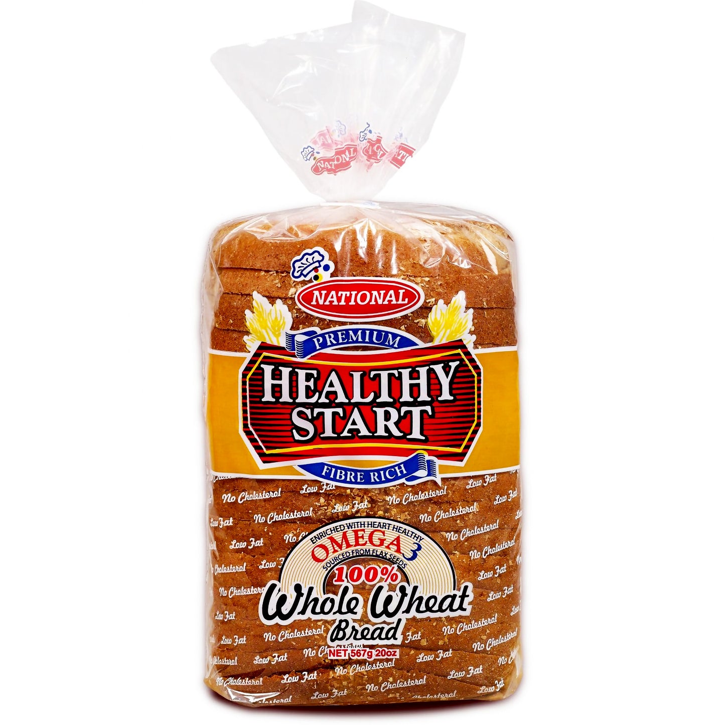 NATIONAL BREAD HS W/WHEAT OMEGA3 - Sweet Jamaica Shopping