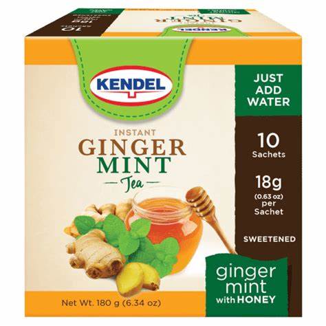 Kendel Ginger Tea per box - Sweet Jamaica Shopping
