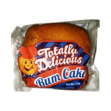 TOTALLY DELICIOUS RUM CAKE 113G - Sweet Jamaica Shopping