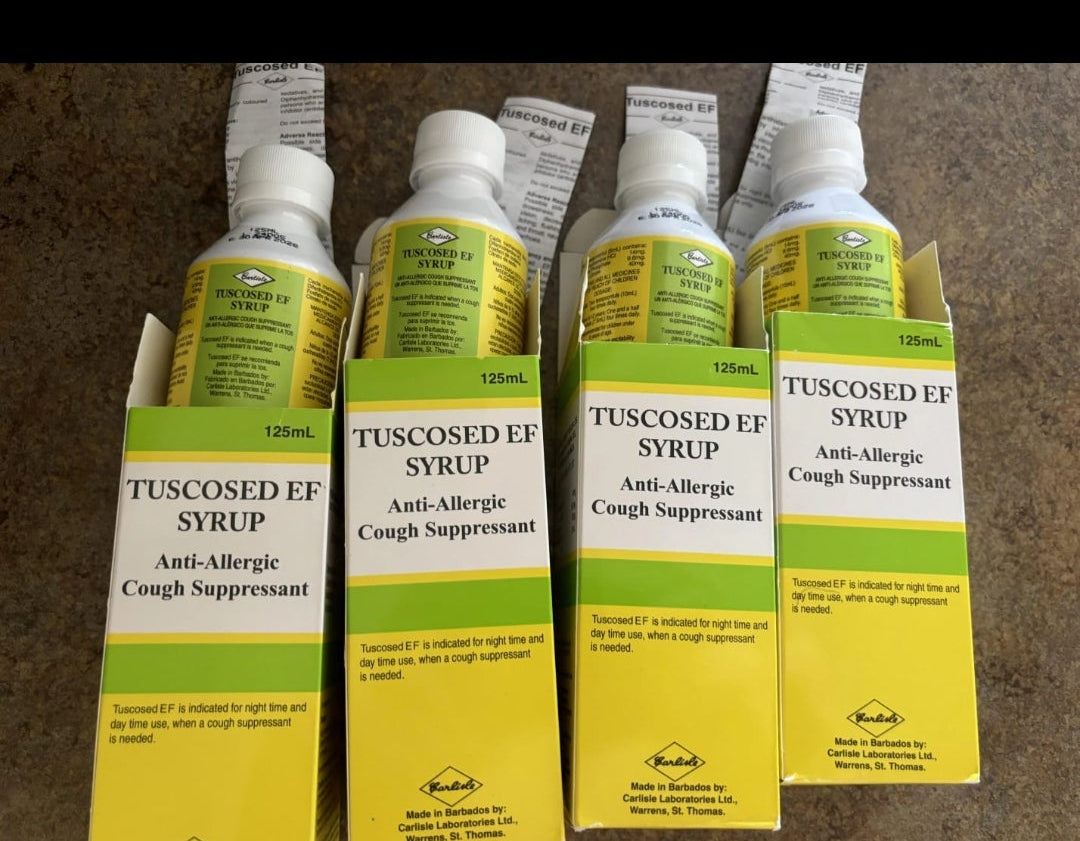 TUSCOSED EF SYRUP - Sweet Jamaica Shopping