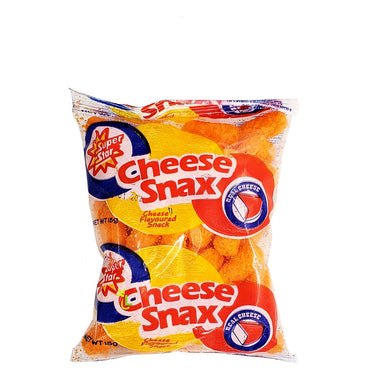 SUPER STAR CHEESE SNAX 15G pack of 24 - Sweet Jamaica Shopping