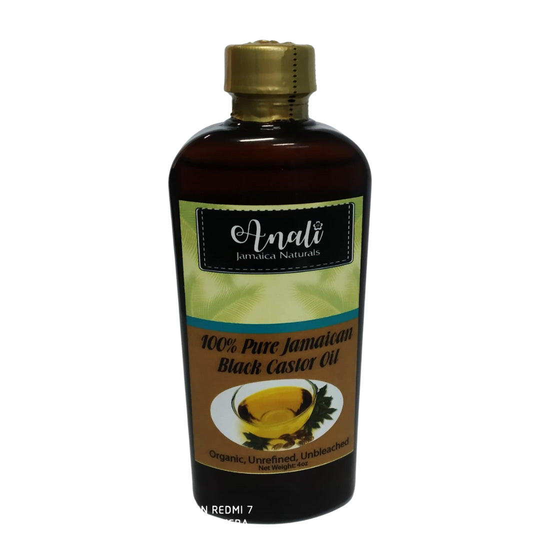 Pure Jamaican Black castor oil 4 oz