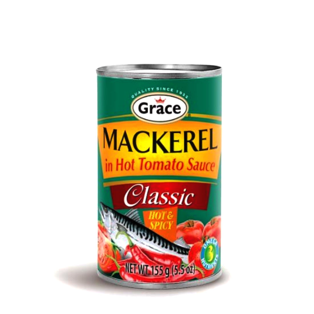 GRACE CLASSIC MACKEREL HOT & Spicy  155G set of 3