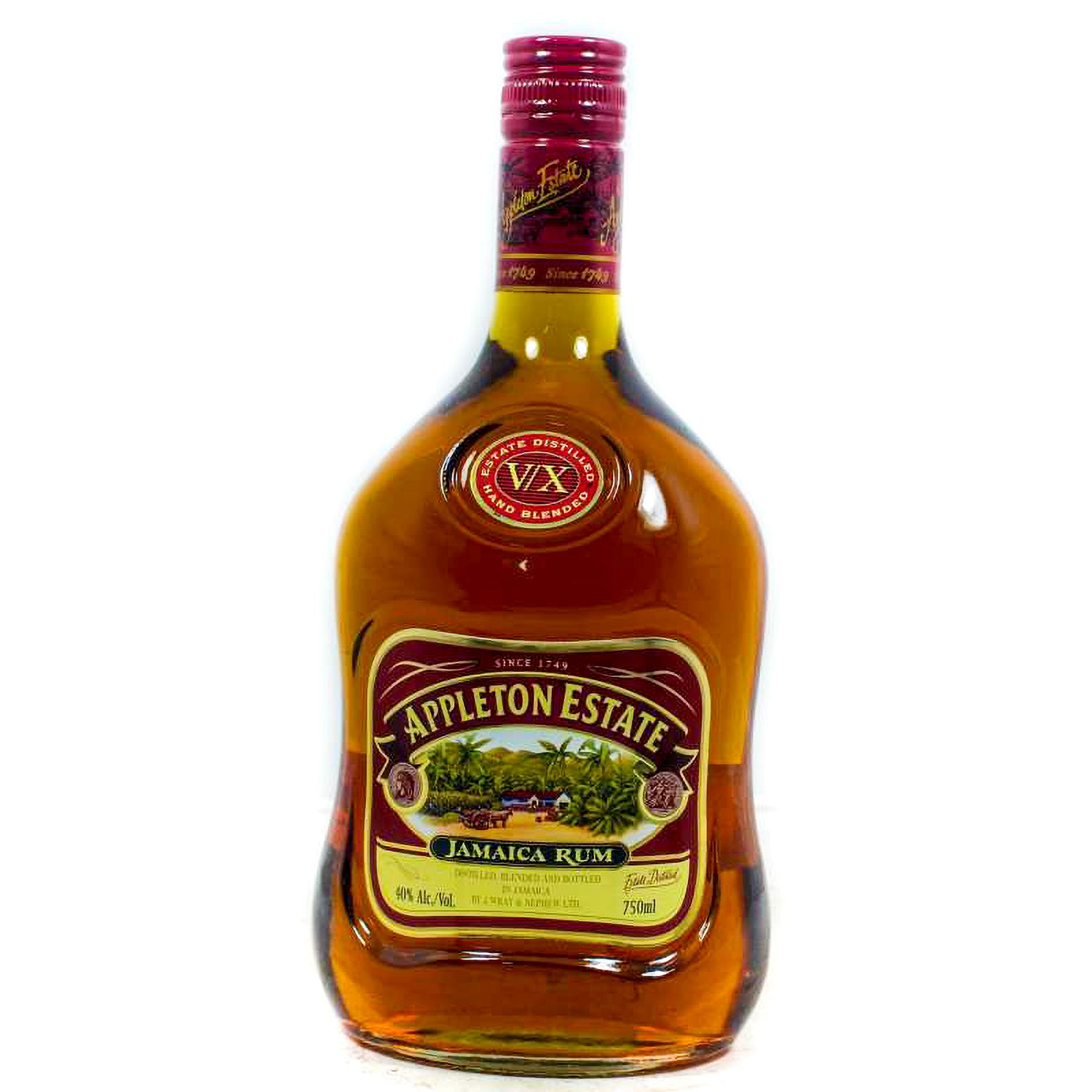 APPLETON ESTATE V/X SIGNATURE BLEND JA RUM 750ML - Sweet Jamaica Shopping