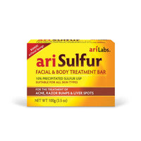 Ari Sulfur Facial and Body Bar, 3.5oz - Sweet Jamaica Shopping