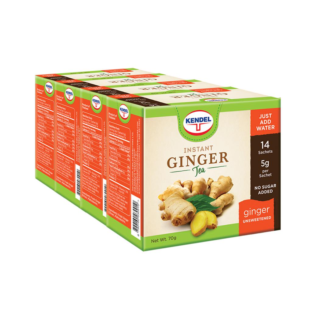 Kendel Ginger Tea 4 Units / 14 Sachets / 5 g - Sweet Jamaica Shopping