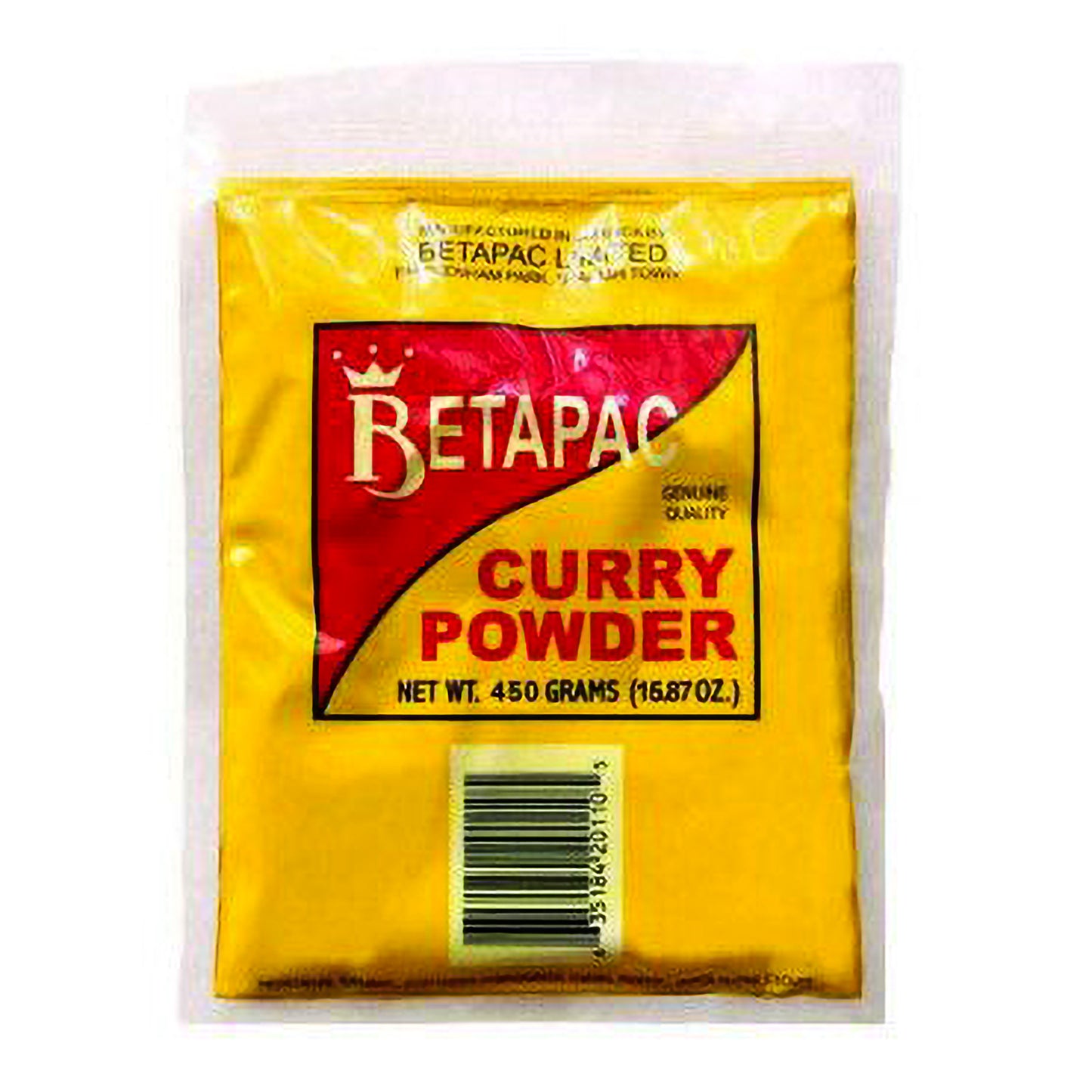 450G  BetaPac Jamaican curry Powder