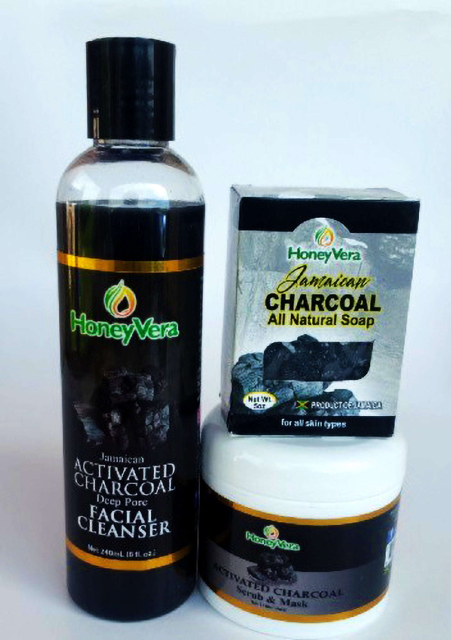 Activated charcoal set