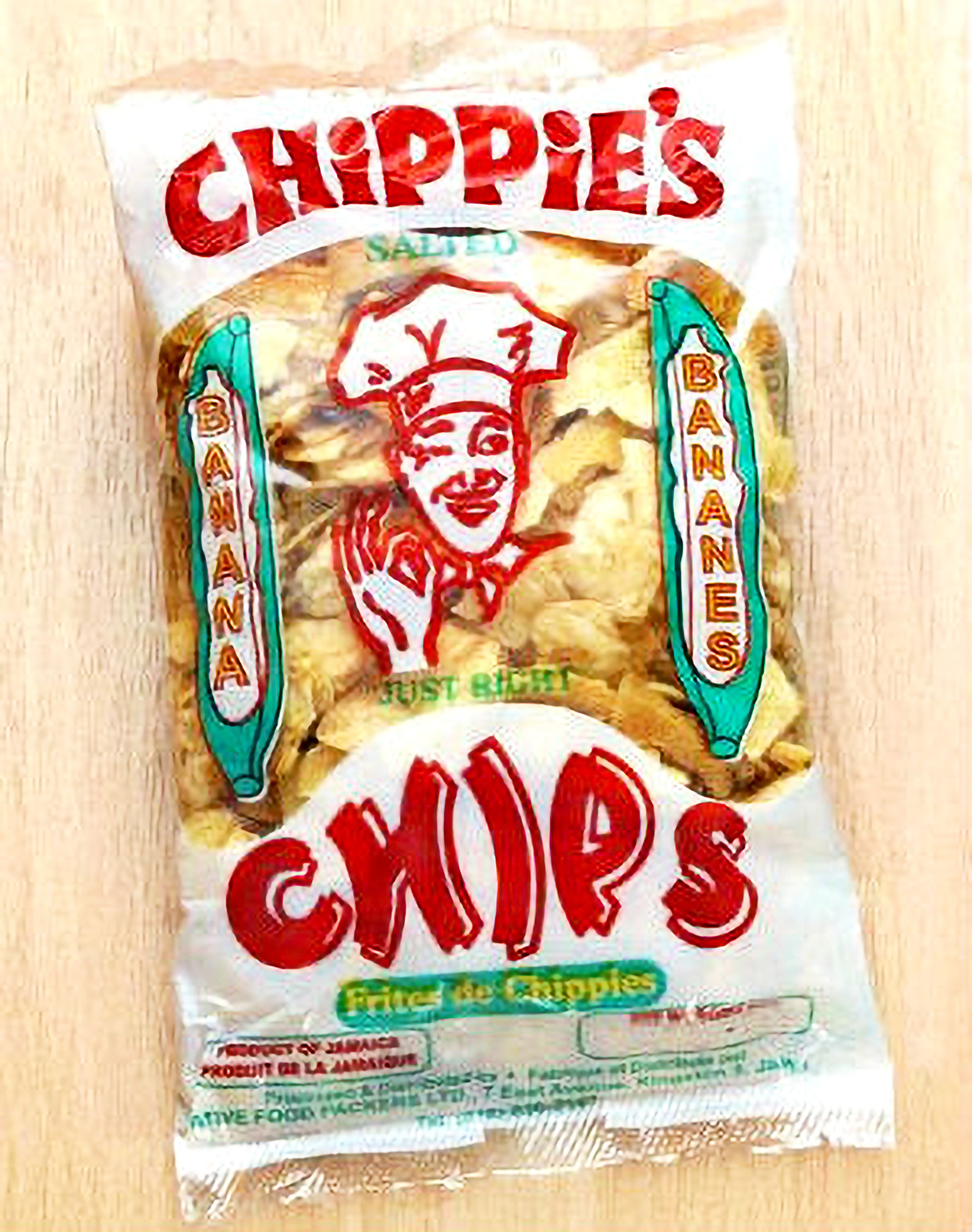 chippies banana chips Pk of 6