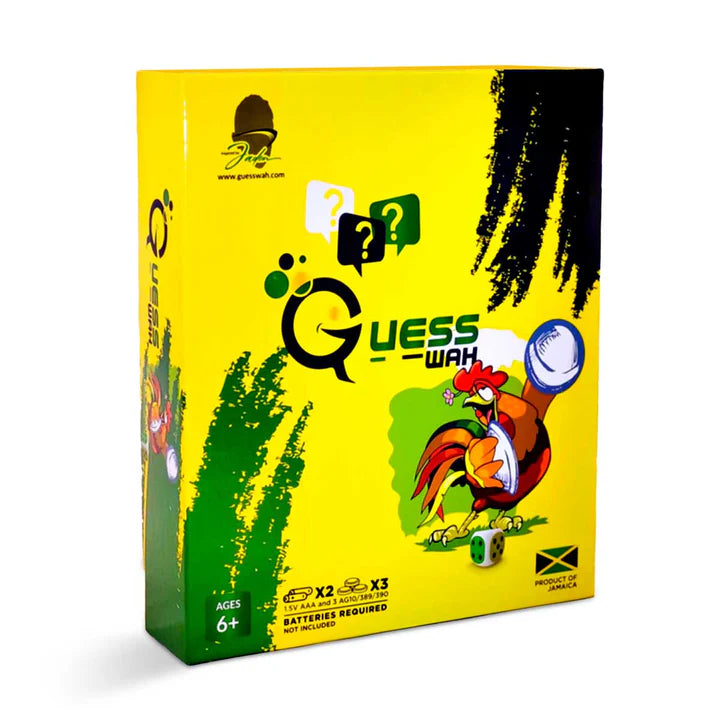 Guess wah Jamaican Culture Board Game - Sweet Jamaica Shopping