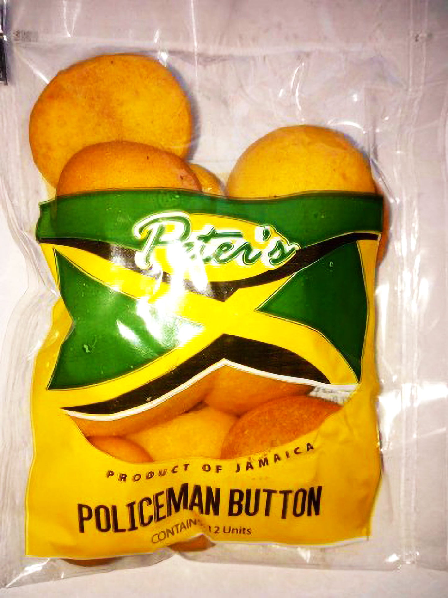 Peters police button cookies set of 6 - Sweet Jamaica Shopping