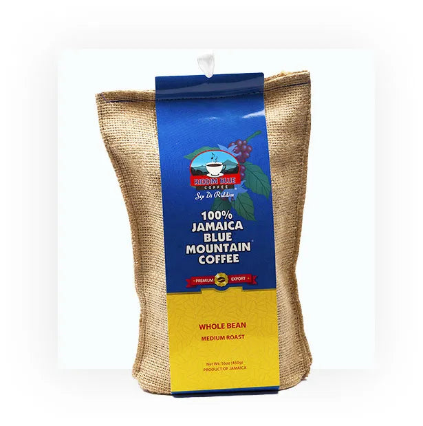 Riddim Blue 16oz Bean coffee