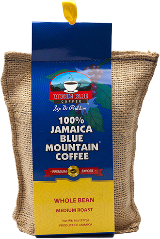 Riddim Blue 8oz Bean coffee