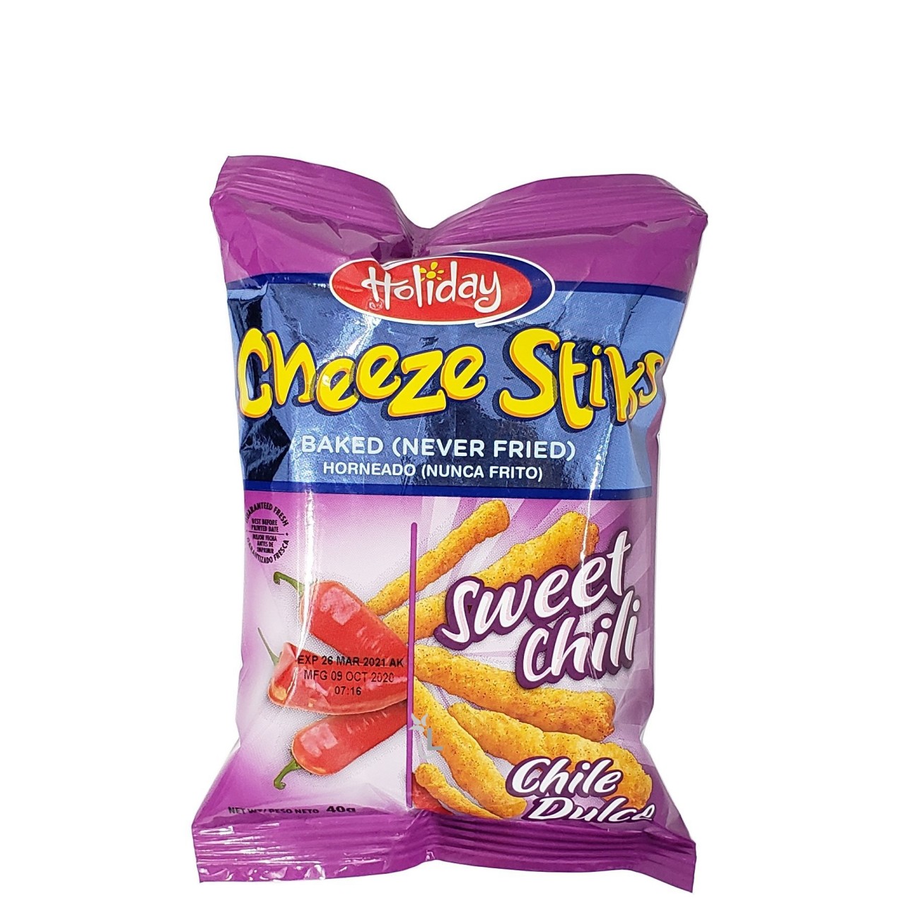 HOLIDAY STIKS SWEET CHILLI 40g 3pk - Sweet Jamaica Shopping