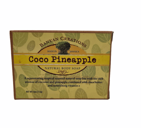 Banyan Creations -  Natural Body soap 113g (4oz.) - Sweet Jamaica Shopping