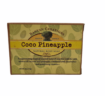 Banyan Creations -  Natural Body soap 113g (4oz.) - Sweet Jamaica Shopping