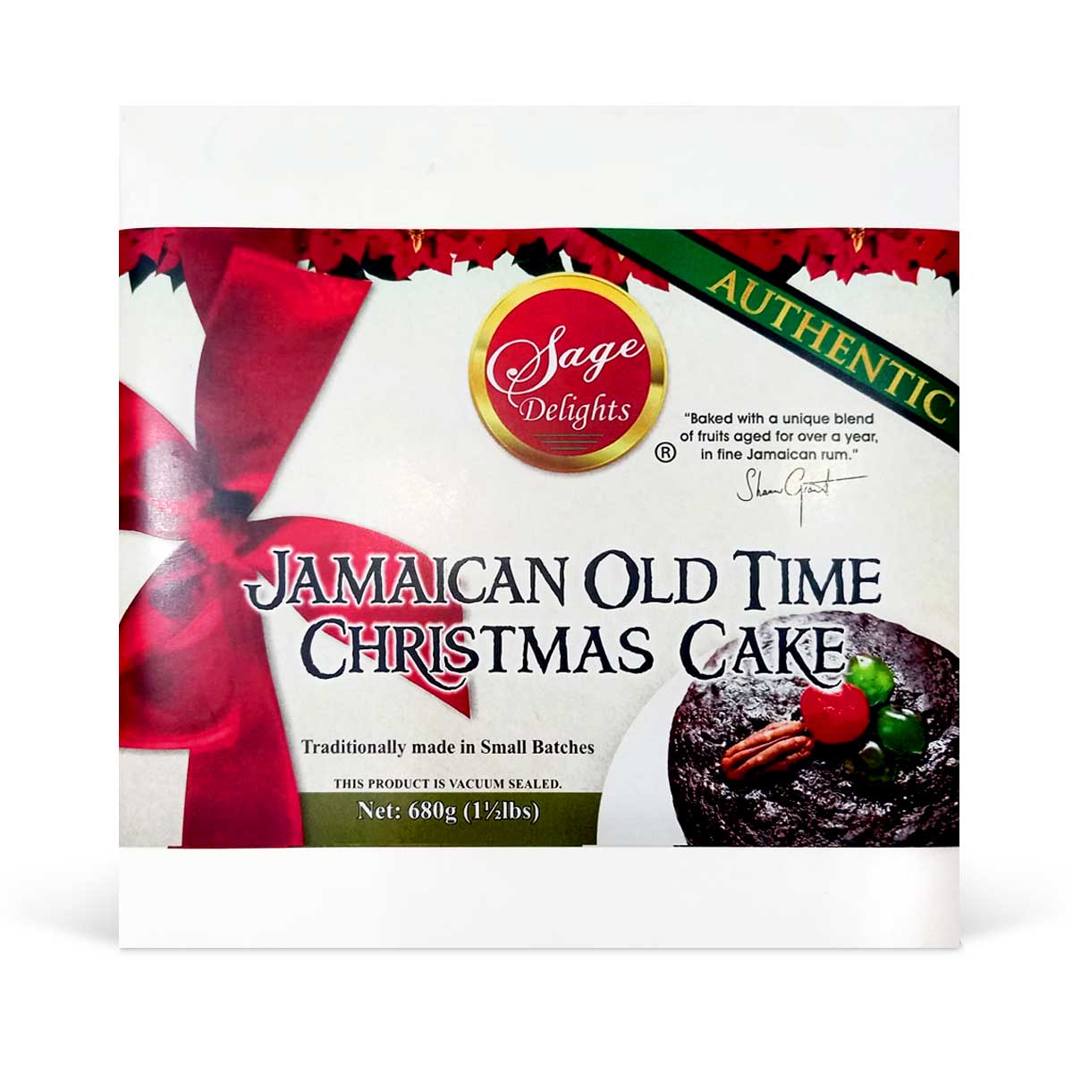 Sage Delights Jamaican Old Time Christmas Cake - Sweet Jamaica Shopping