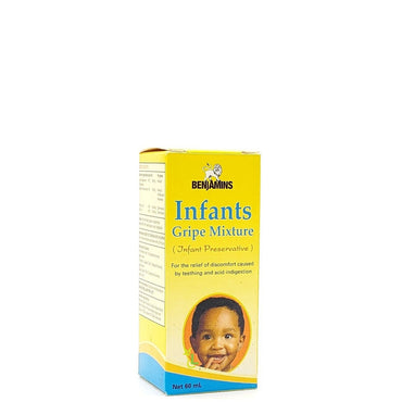 BENJAMINS INFANT GRIPE MIXTRE 120ml - Sweet Jamaica Shopping