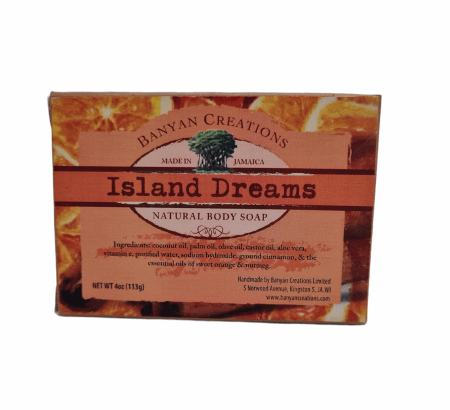 Banyan Creations -  Natural Body soap 113g (4oz.) - Sweet Jamaica Shopping