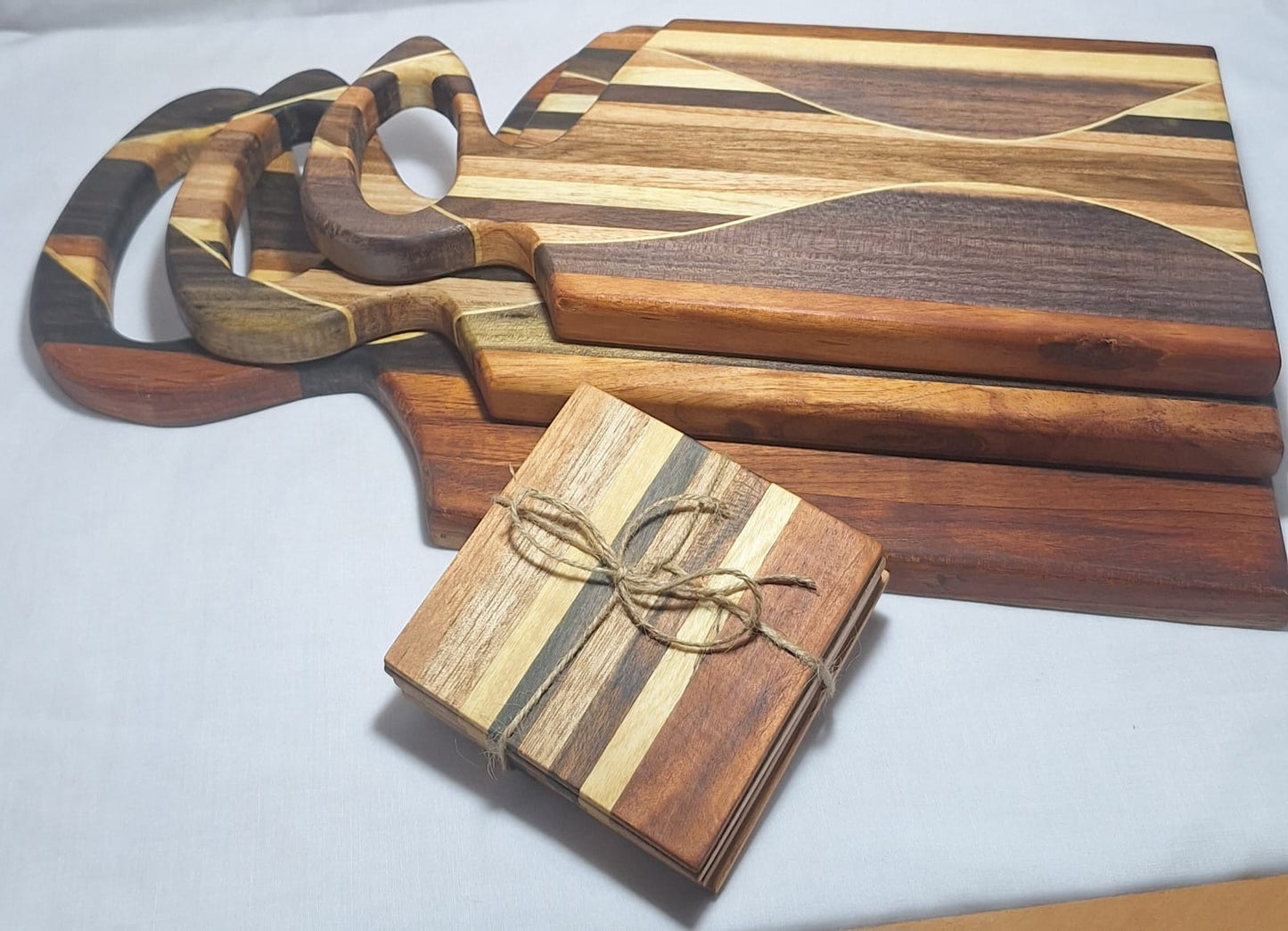 SN Kraft Cutting board & coaster set - Sweet Jamaica Shopping