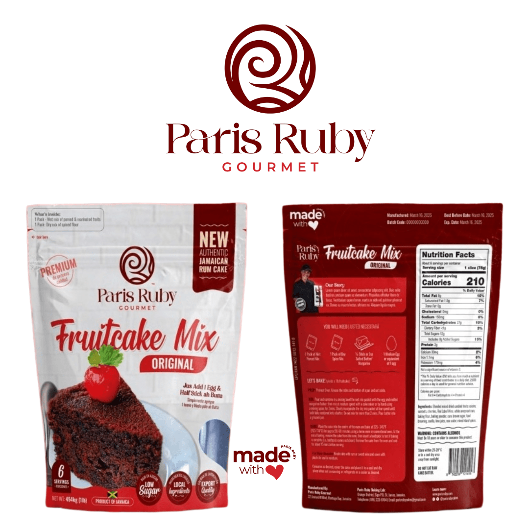 Paris Ruby fruit cake mix
