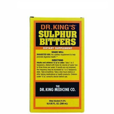 DR KINGS SULPHUR BITTERS 200ml - Sweet Jamaica Shopping