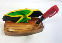 Map shape upright pen holder - Sweet Jamaica Shopping