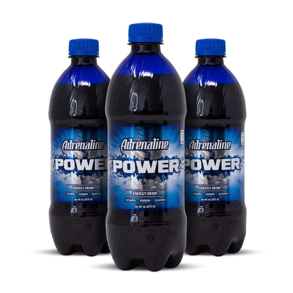 Adrenaline Power Energy Drink (3 Pack) - Sweet Jamaica Shopping