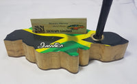 Map shape flat  pen holder - Sweet Jamaica Shopping