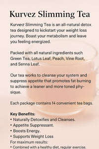 Kurvez Slimming Tea - Sweet Jamaica Shopping