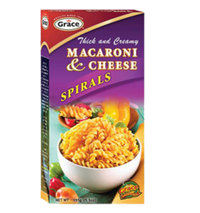 GRACE MACARONI & CHEESE SPIRALS 155g - Sweet Jamaica Shopping