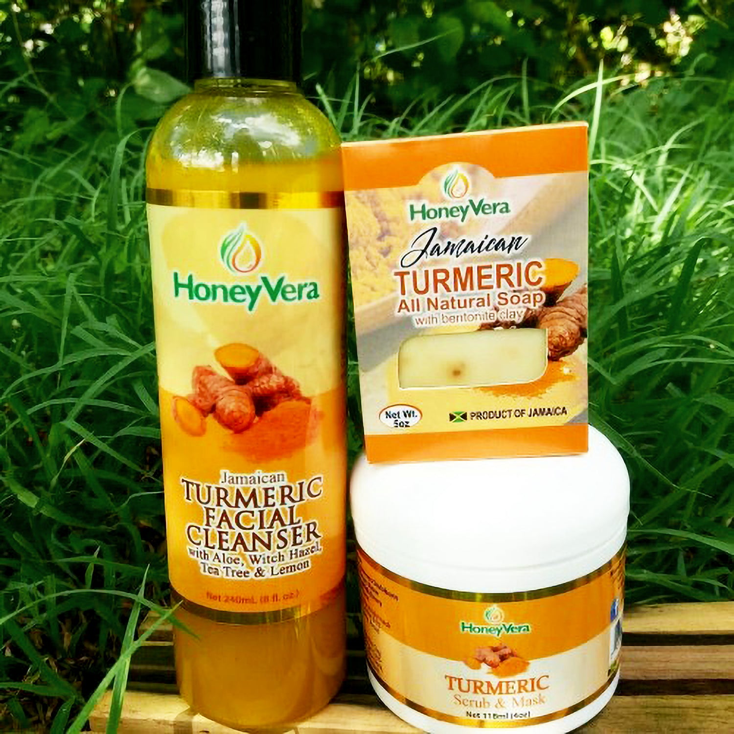 Turmeric facial set - Sweet Jamaica Shopping